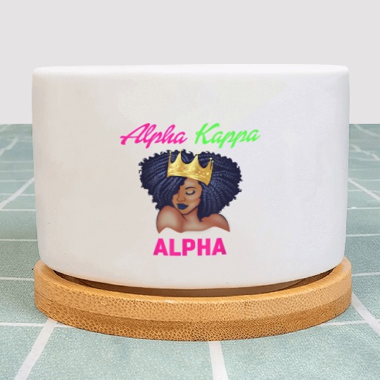 Alpha Kappa AKA Sorority Paraphernalia christmas p Plant Pots