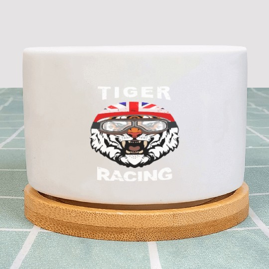 Tiger Racing Plant Pots