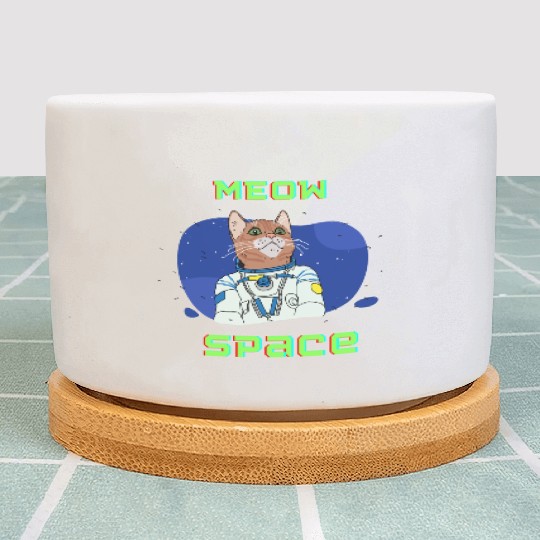 Meow space Plant Pots