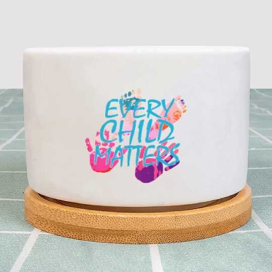 Every Child Matters Colored Plant Pots