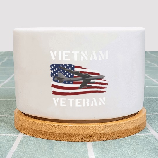 Vietnam Veteran B52 Stratofortress Bomber Plane Us Plant Pots