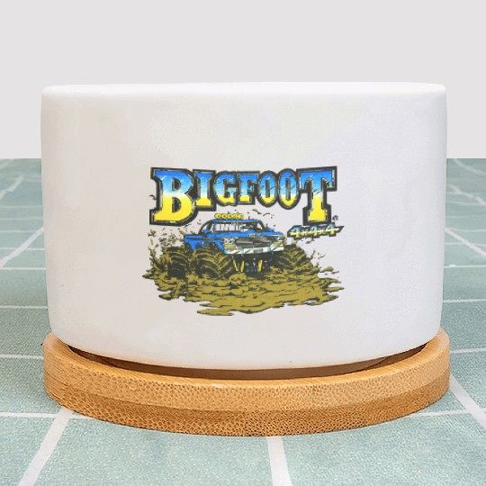 Classic BIGFOOT In The Mud Plant Pots