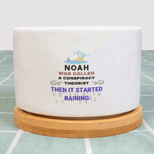 Conspiracy Theory of Noah's Ark Plant Pots
