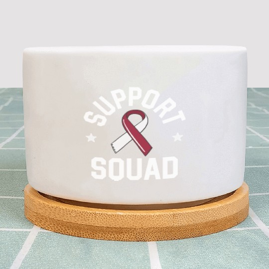 Oral Cancer Support Squad Head And Neck Cancer Plant Pots