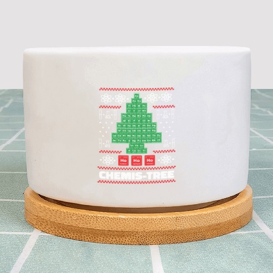 Funny Chemistry Christmas / Science Holiday Plant Pots