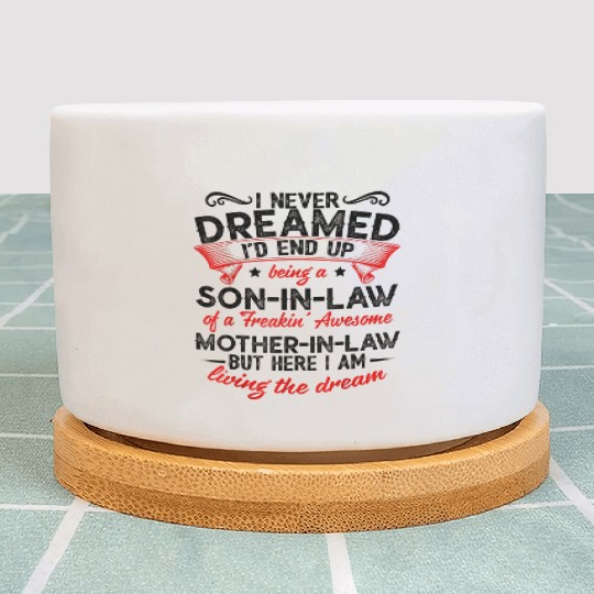 Living The Dream - Mother In Law Plant Pots