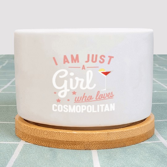 Girls Women Girls Cocktail Cosmopolitan Drink Plant Pots