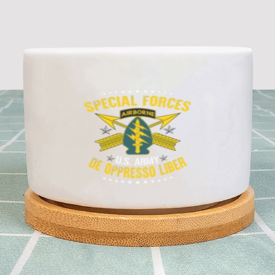 US Army Special Forces De Oppresso Liber Plant Pots