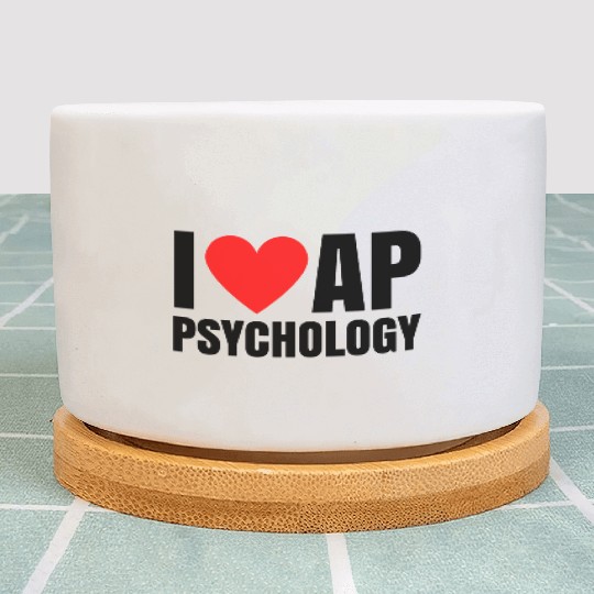 I love ap psychology gift Plant Pots