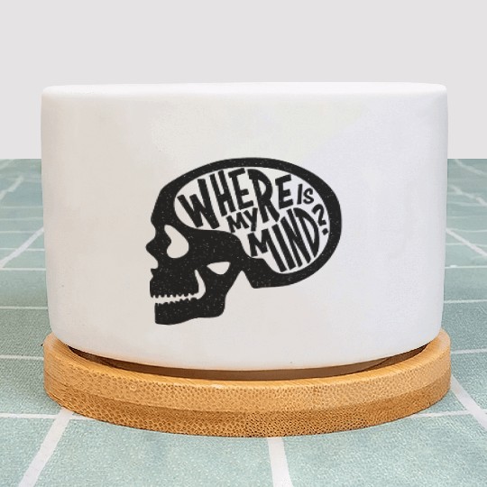 Where is my Mind Fight Club Plant Pots