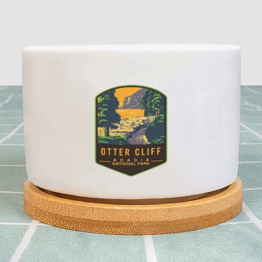 Otter Cliff Acadia National Park Plant Pots