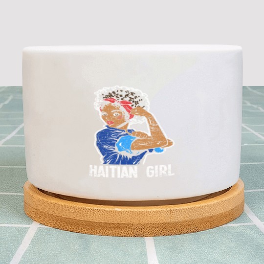 Haiti Girl Caribbean Plant Pots