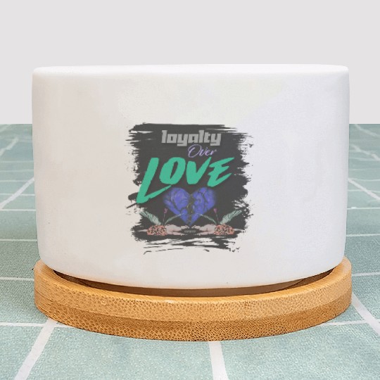 Loyalty Over Love Dead Cupid Plant Pots