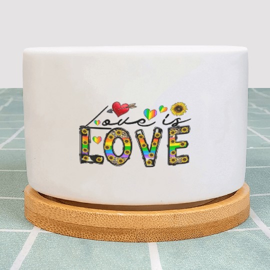 Love is Love Plant Pots