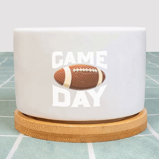 American Football Sunday Game Day Plant Pots