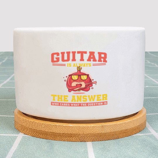 Onion Guitar Plant Pots