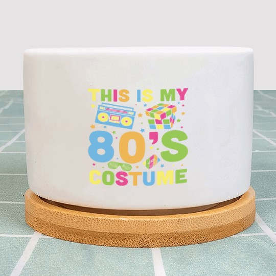This Is My 80s Costume Retro Plant Pots
