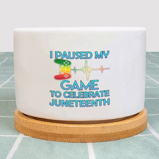 I paused my game to celebrate juneteenth - Classic Plant Pots