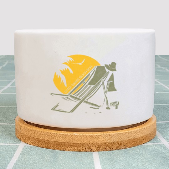 OBX Beach B OBX Army Green Vintage Plant Pots