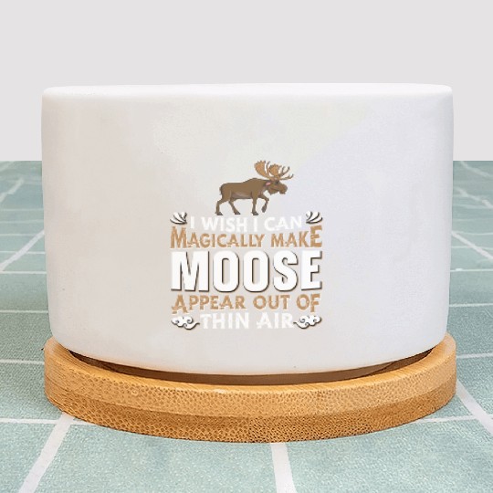 Moose Elk Hunting Plant Pots