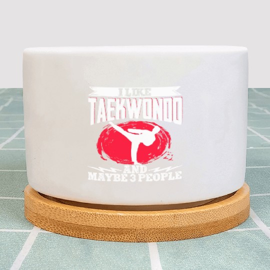 TKD Korean Martial Arts Tae Kwon Plant Pots