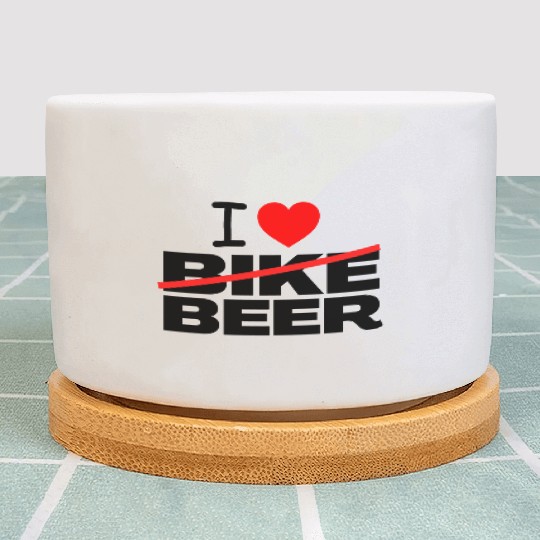 I love Bike Plant Pots