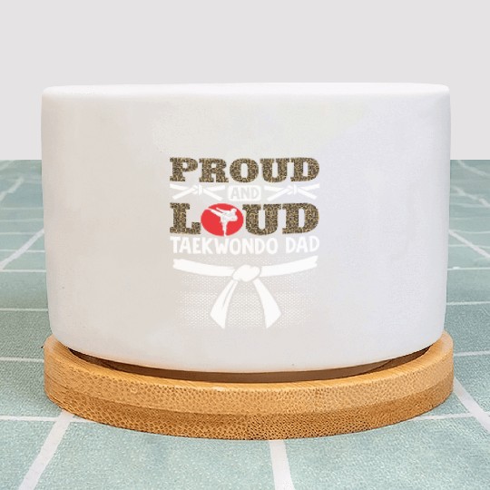 TKD Korean Martial Arts Tae Kwon Plant Pots