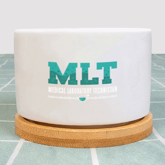 Lab Tech MLT Medical Laboratory Technician Science Plant Pots