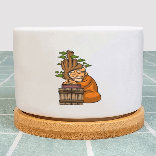 Miniature Trees Bonsai Middle Finger Plant Pots