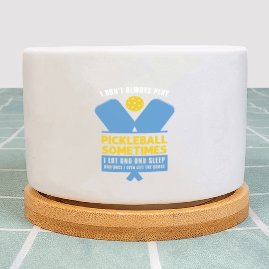 Pickleball Lovers Funny Pickleball Plant Pots