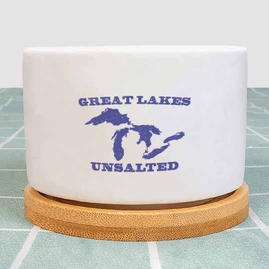 Great Lakes Unsalted Plant Pots
