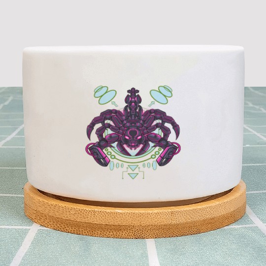 Scorpion mecha robot Plant Pots