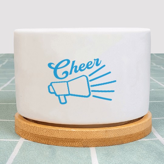 cheer cheer megaphone symbol Plant Pots