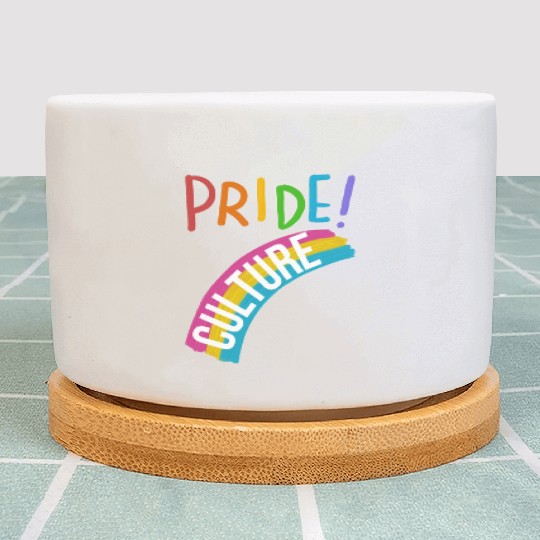 Pride pop art - lgbt community Plant Pots