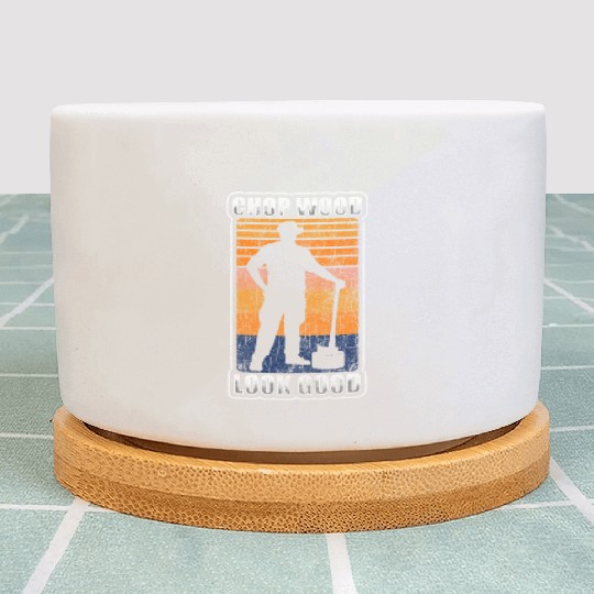 Lumberjack Chainsaw Plant Pots