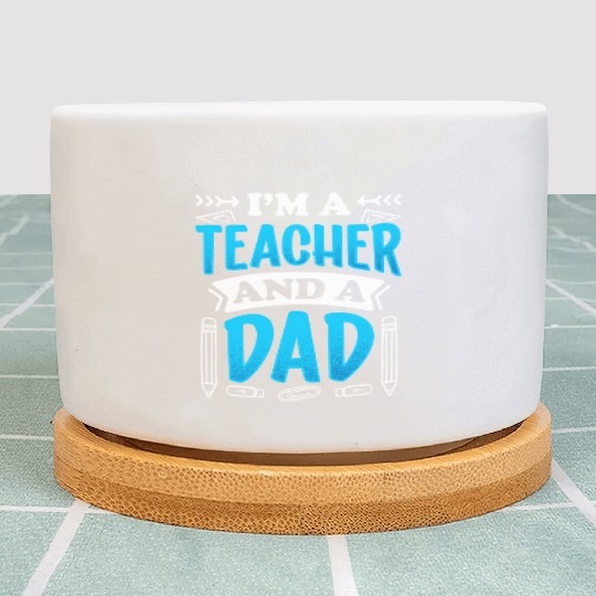 I'm A Teacher And A Dad Homeschool Homeschooling Plant Pots