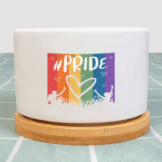 LGBTQIA+ #Pride Rainbow Plant Pots