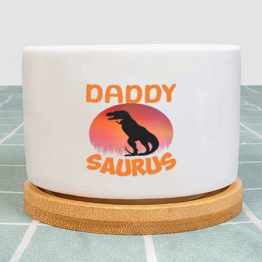 Daddysaurus Papasaurus Plant Pots