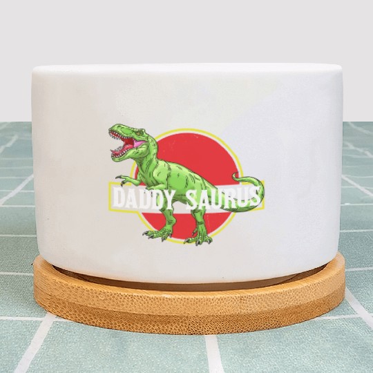 Daddysaurus Papasaurus Plant Pots