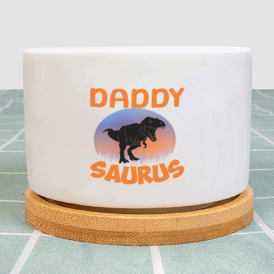 Daddysaurus Papasaurus Plant Pots