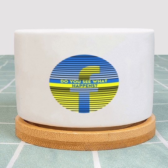 Beautiful new design in solidarity with Ukraine Plant Pots