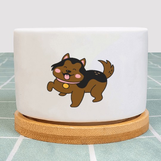 Cute Puppy Plant Pots