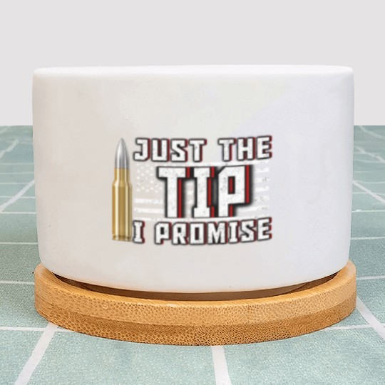 USA American Flag 4th July Bullet Stars Stripes Plant Pots