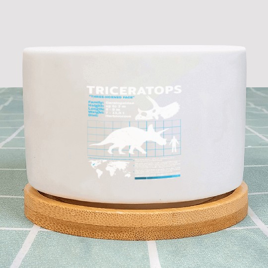triceratops fact sheet Plant Pots