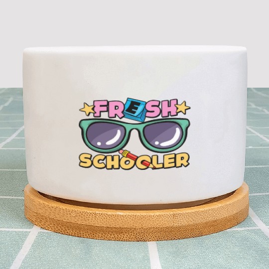 Preschool Kids Back to School Fresh Schooler Plant Pots