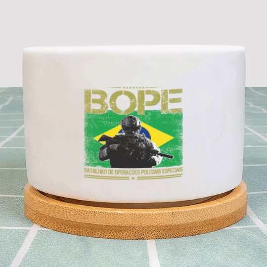 BOPE Brazil Police Special Forces Plant Pots