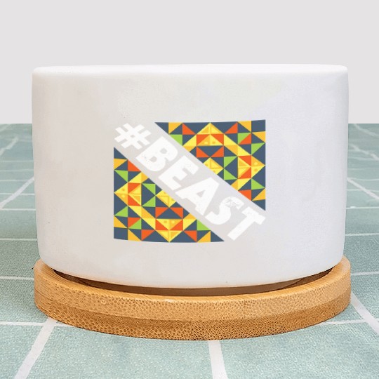 Hashtag Beast Plant Pots Workout Plant Pots Gym Plant Pots