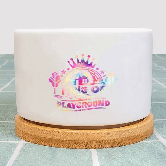 King of the Playground Back to School Plant Pots