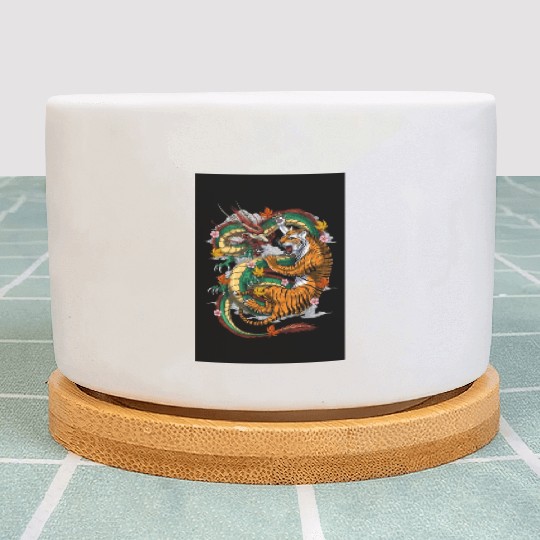 Japanese Dragon Tiger Plant Pots