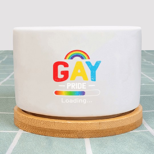 Gay Pride Loading Plant Pots